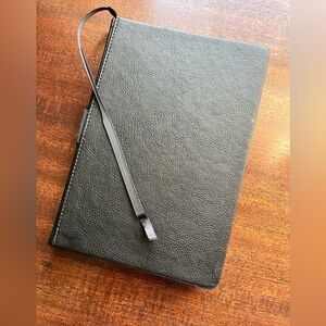 New Lemome Black Leather Moleskin Notebook